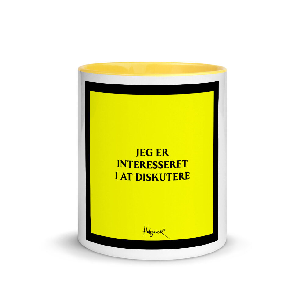 Interesseret i at diskutere