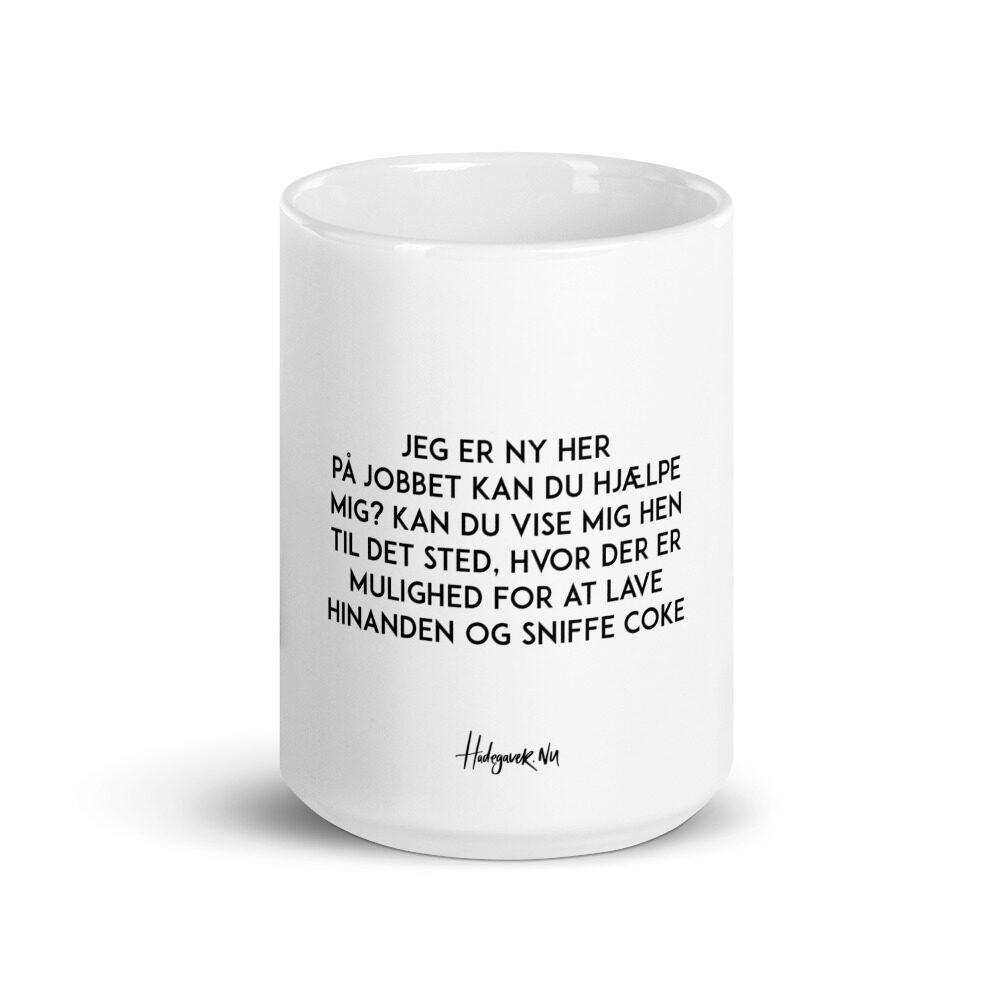 Jeg er ny her på jobbet.....