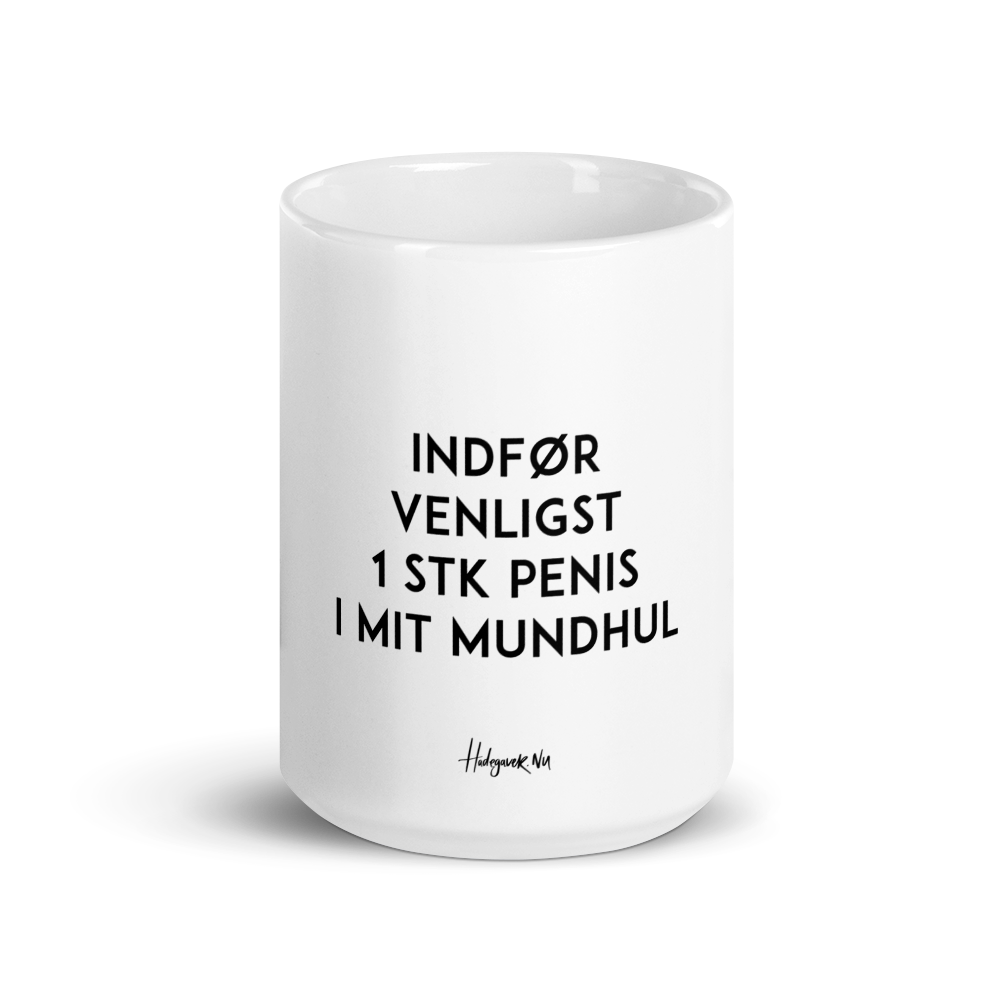 Indfør penis i mit mundhul