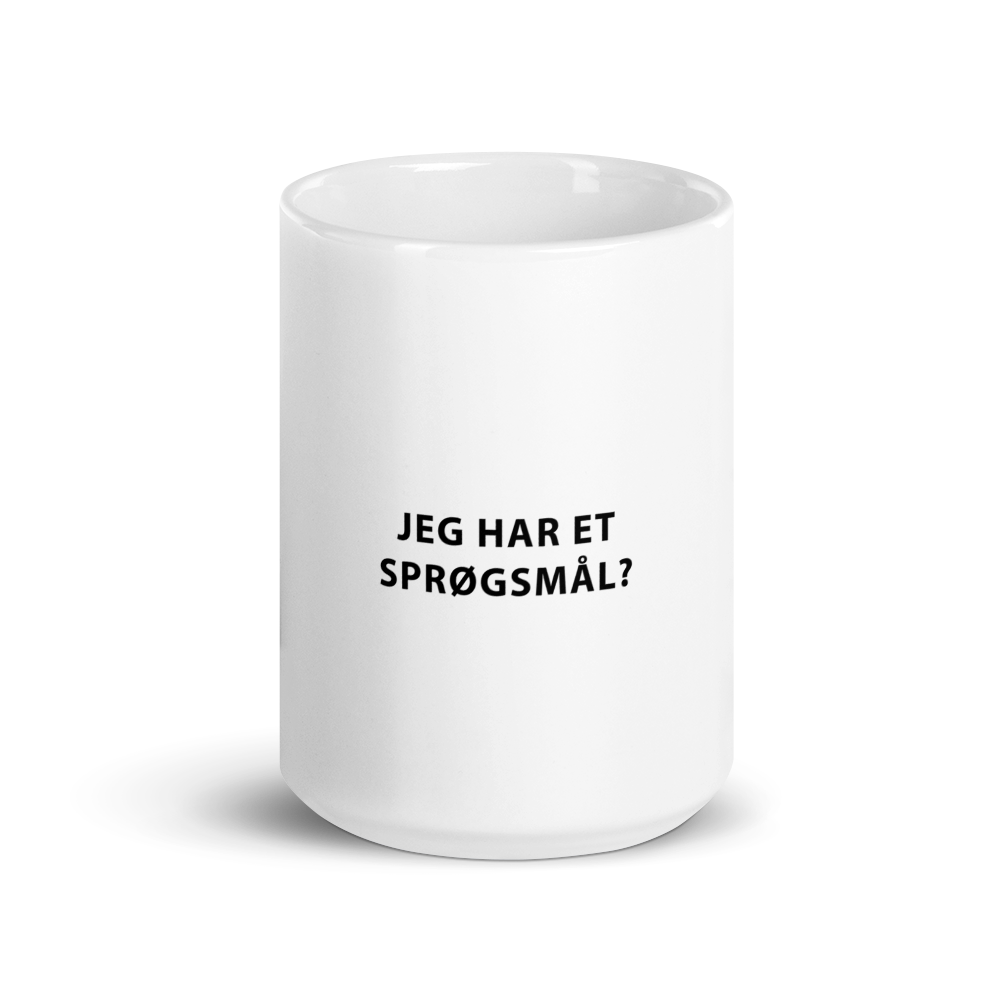 Jeg har et sprøgsmål