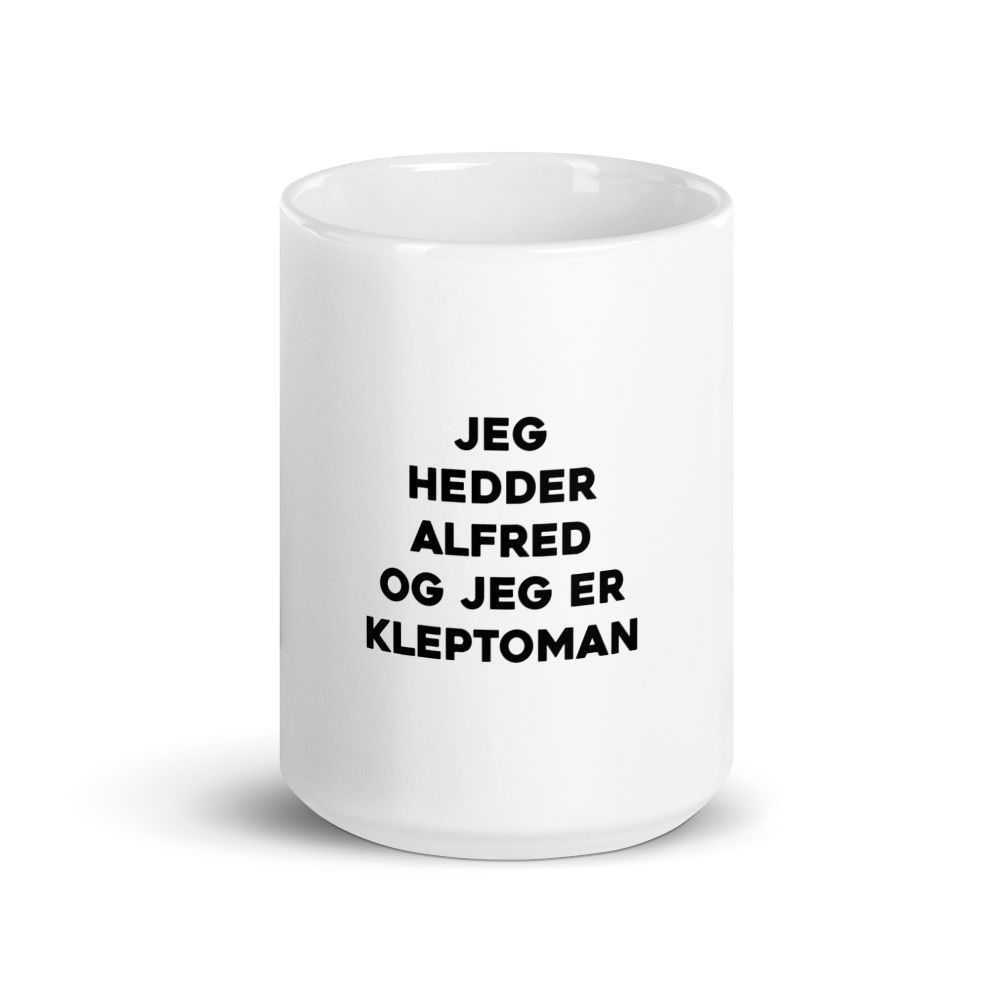 Jeg hedder Alfred og jeg er kleptoman