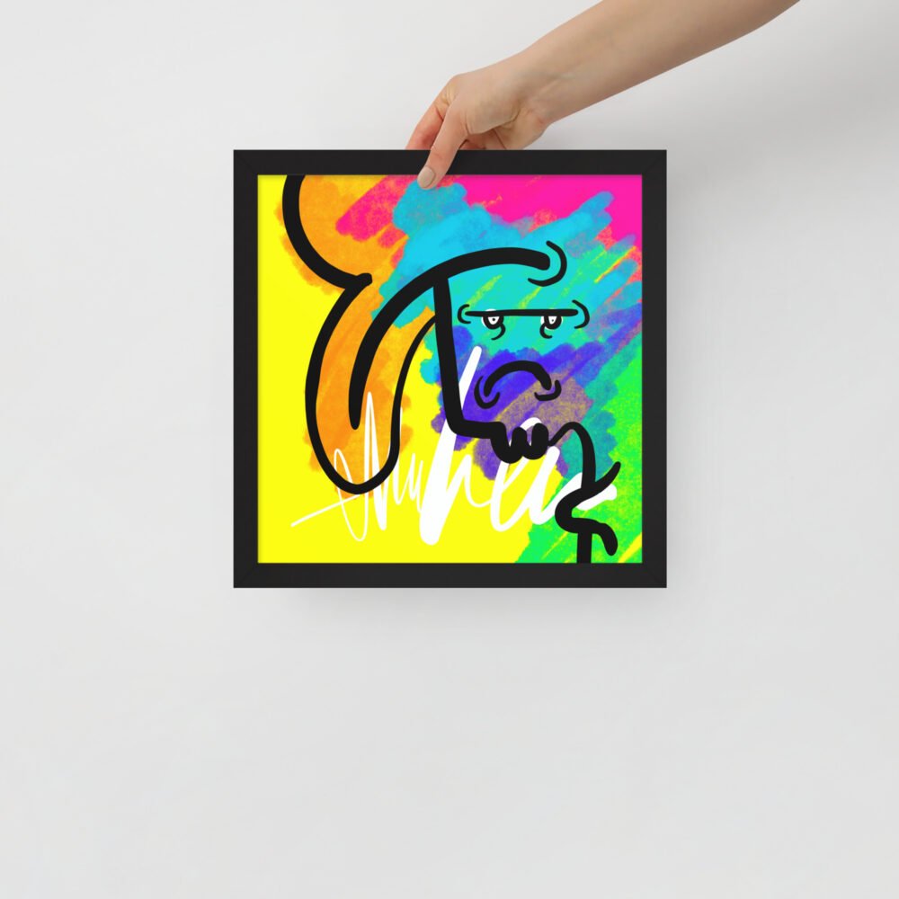 Emil Oscar Print Indrammet - Image 3