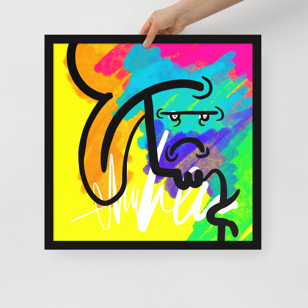 Emil Oscar Print Indrammet