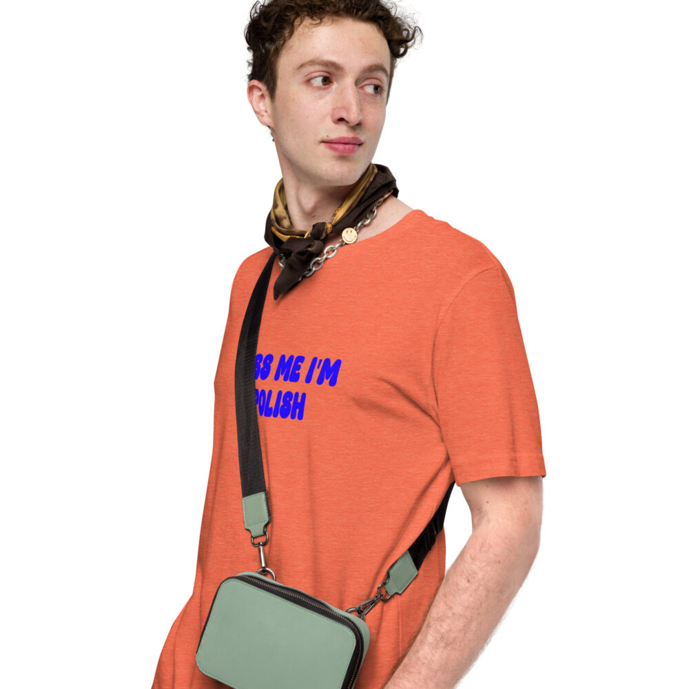 kiss me i'm polish t-shirt - Image 7