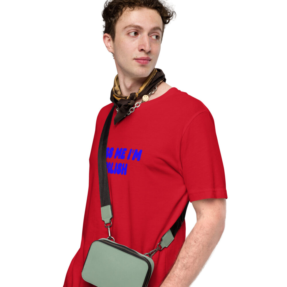 kiss me i'm polish t-shirt - Image 2