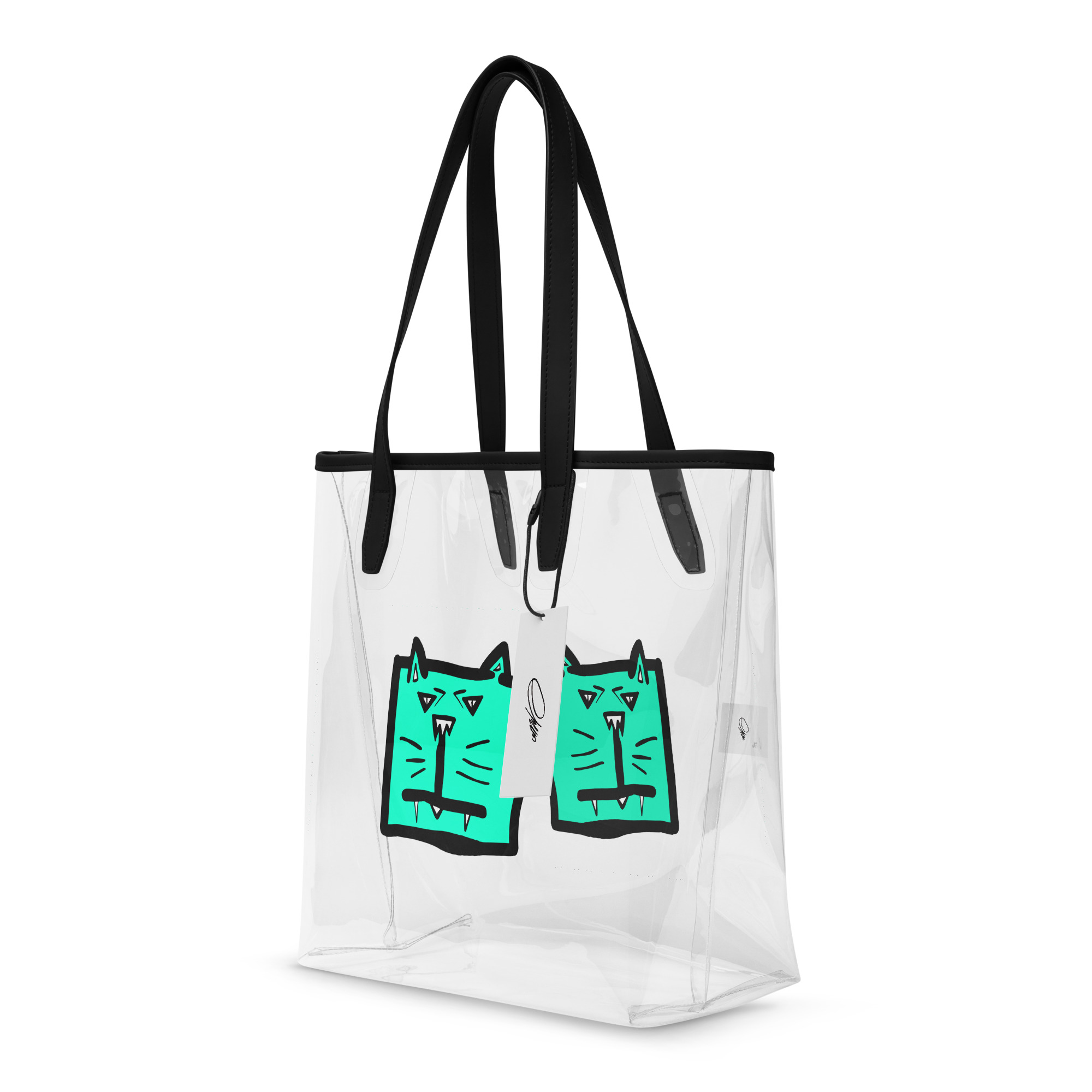 Emil Oscar Clear Tote Bag - Billede 4