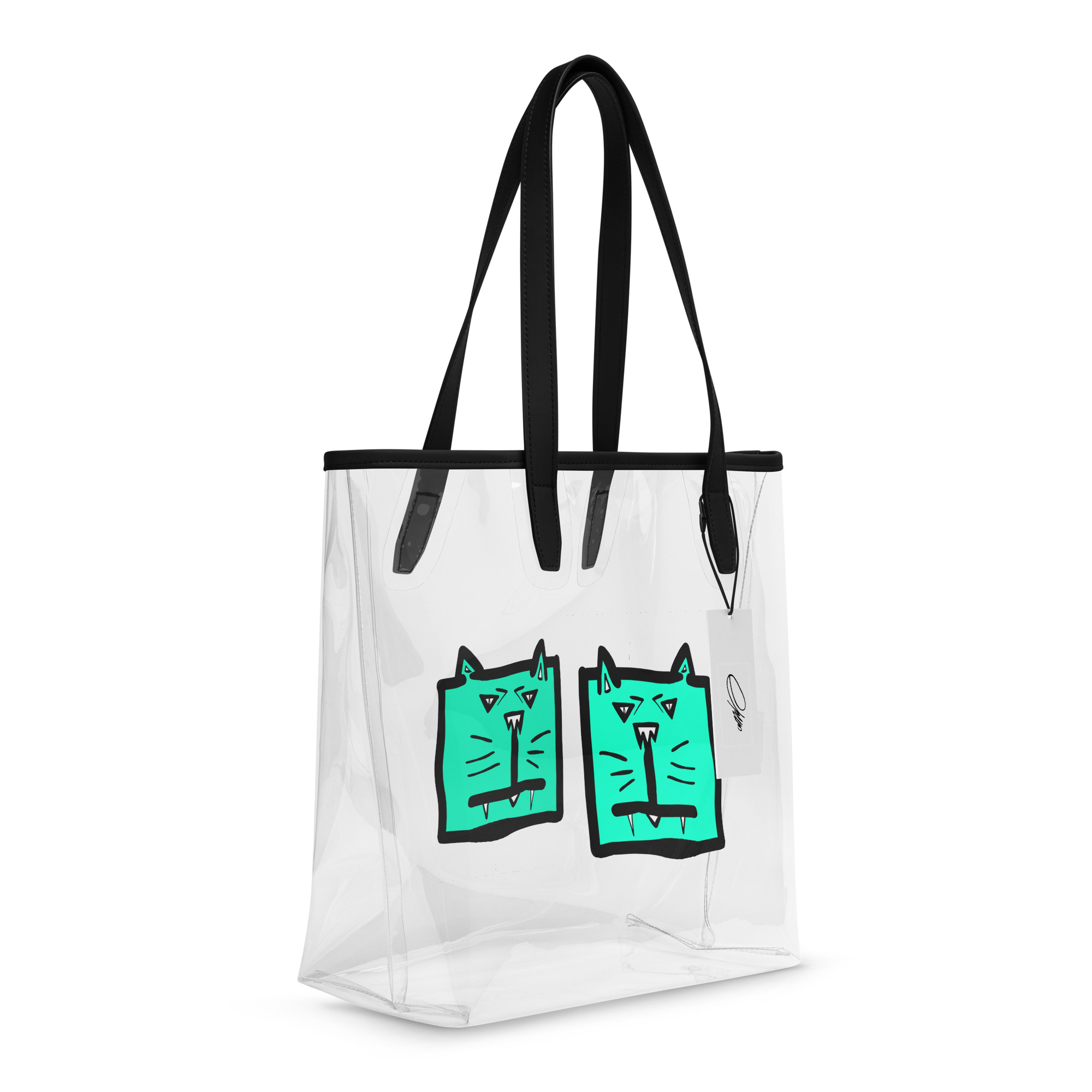 Emil Oscar Clear Tote Bag - Billede 6