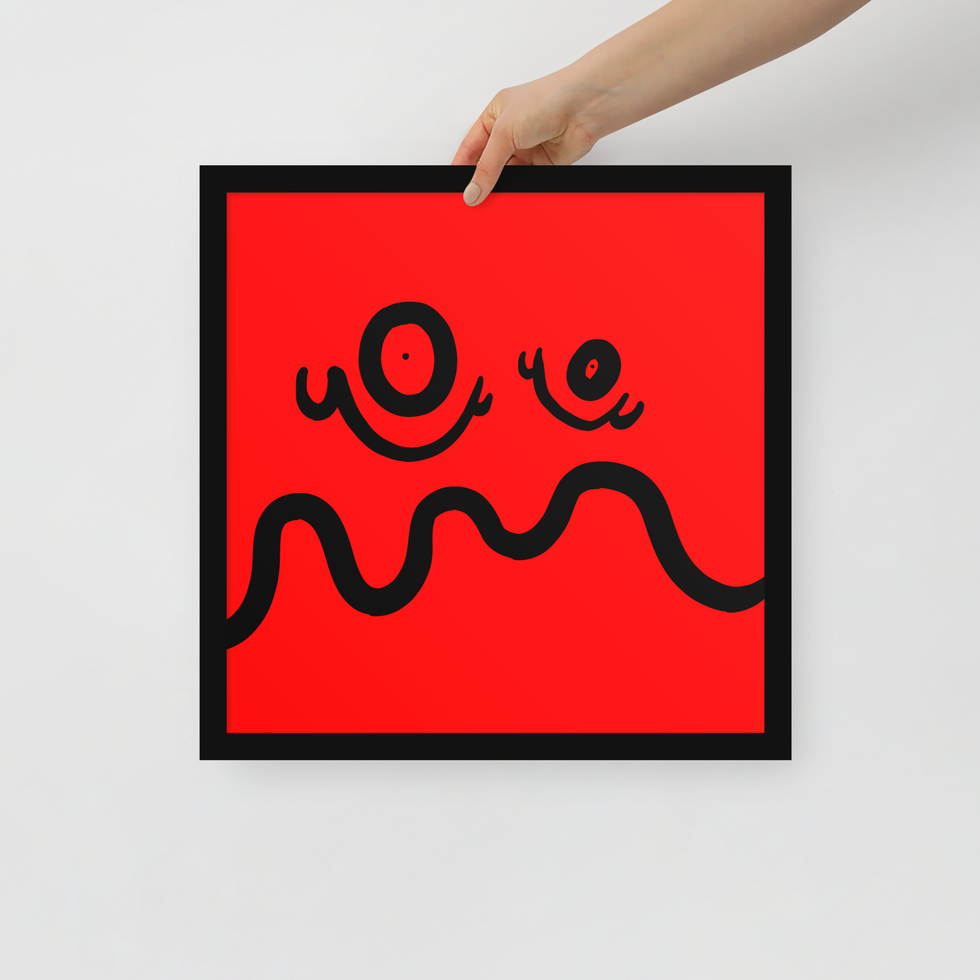 Emil Oscar Indrammet Print - Billede 5