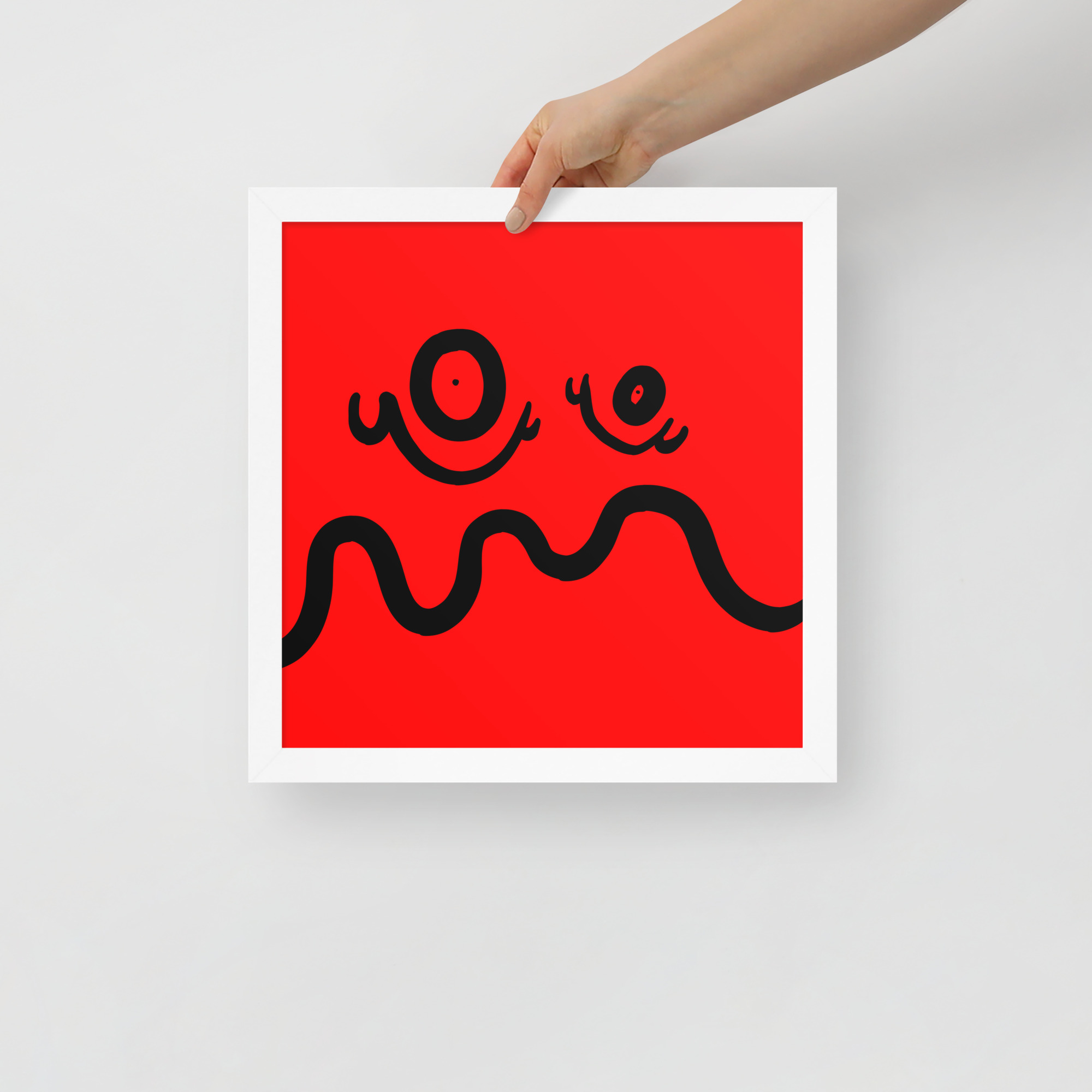 Emil Oscar Indrammet Print - Billede 8