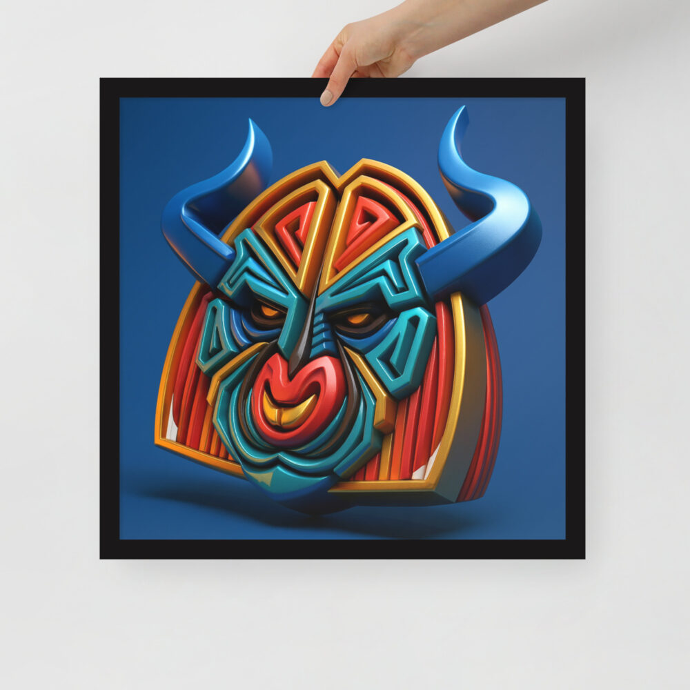 toro 3d Emil oscar print