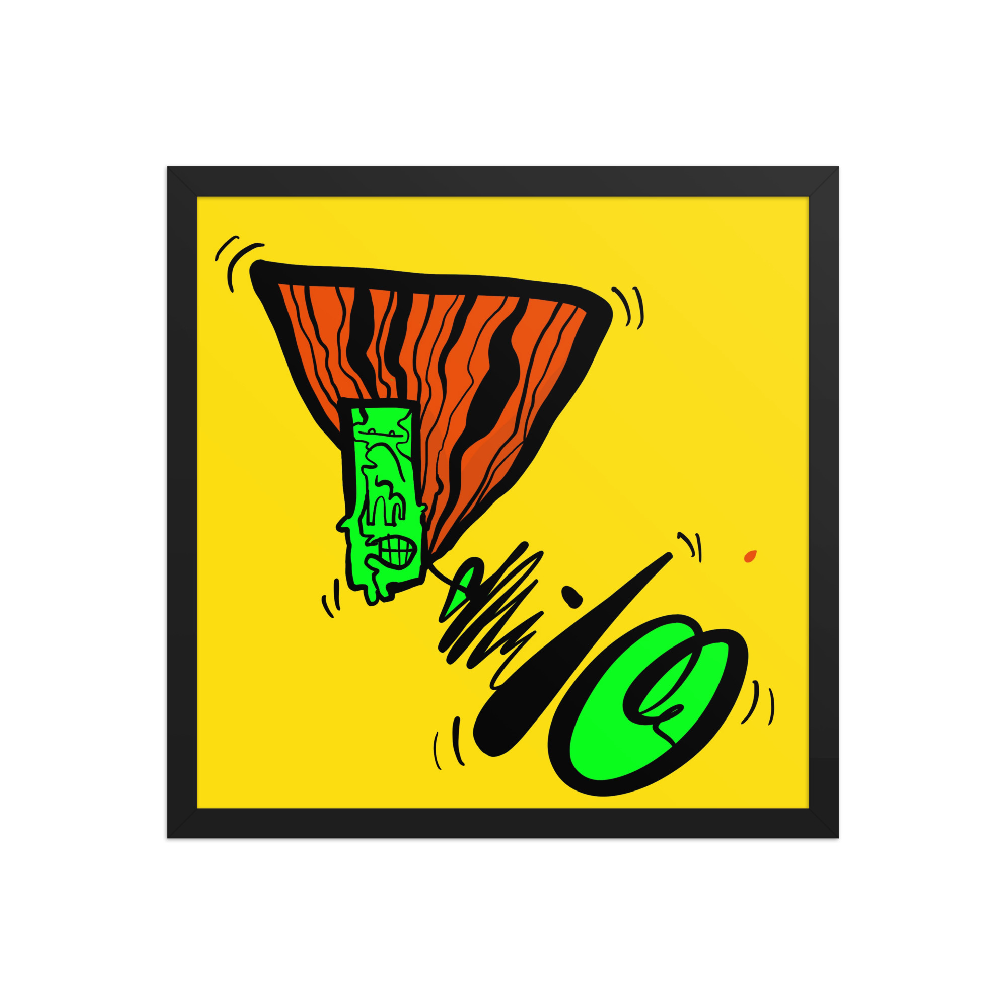 Emil Oscar Sjov Framed poster - Billede 5