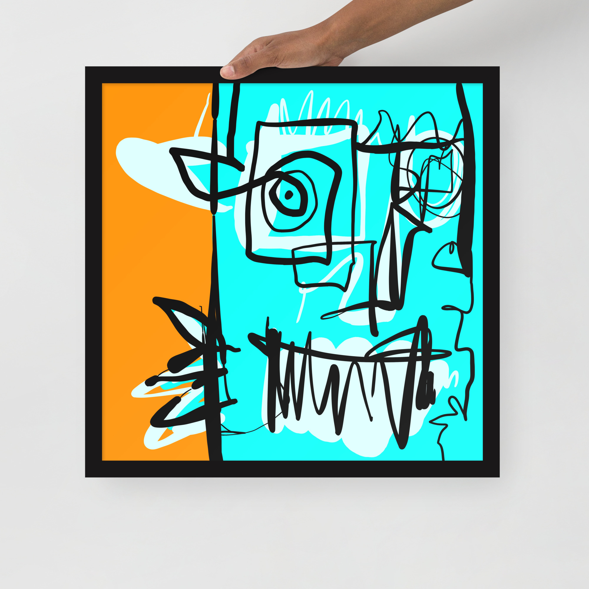 Emil Oscar Framed poster