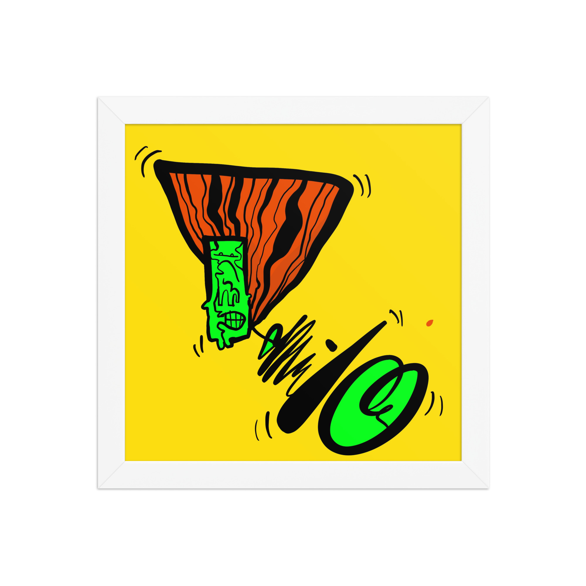 Emil Oscar Sjov Framed poster - Billede 6