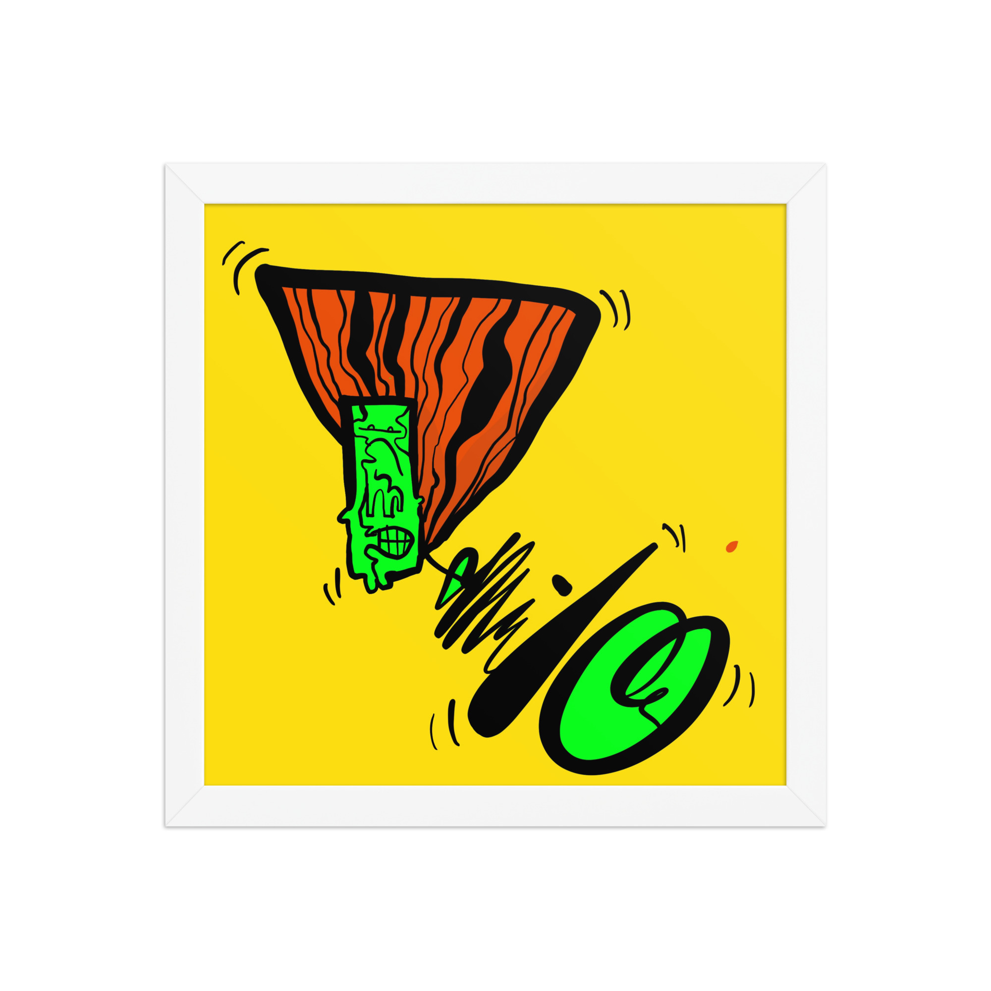 Emil Oscar Sjov Framed poster - Billede 7