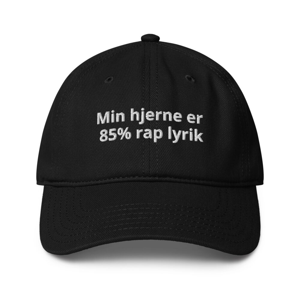 Min hjerne er 85% rap lyrik