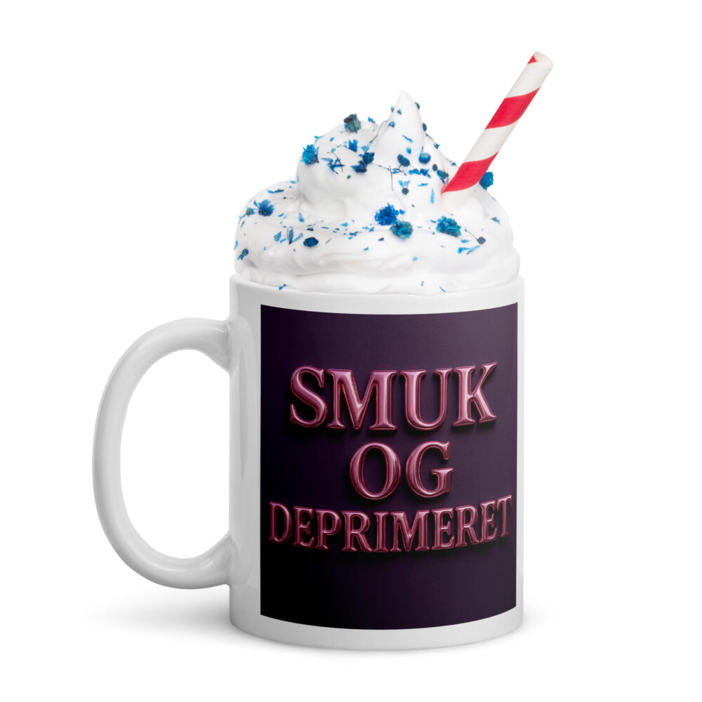 Smuk og deprimeret koppen
