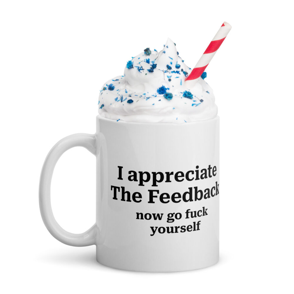 I appreciate the feedback....