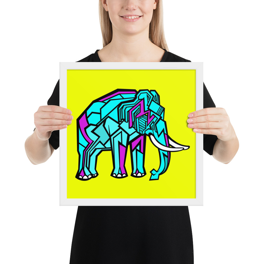 Elephant Emil Oscar Print - Billede 9