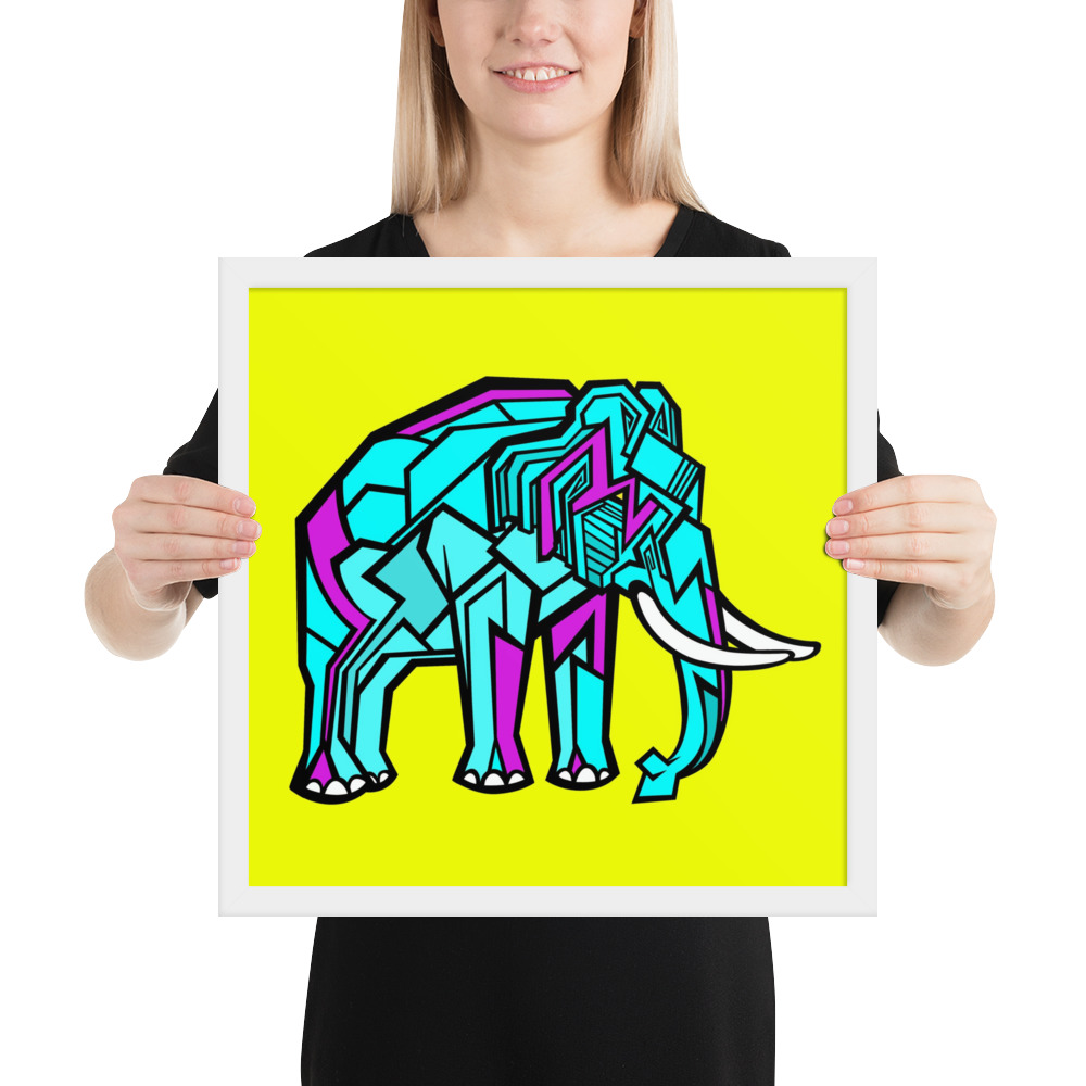 Elephant Emil Oscar Print - Billede 10