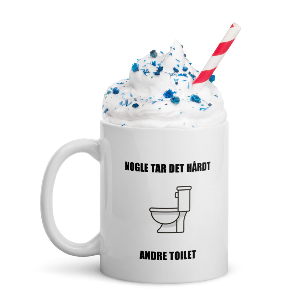 Nogle tar det hårdt andre toilet