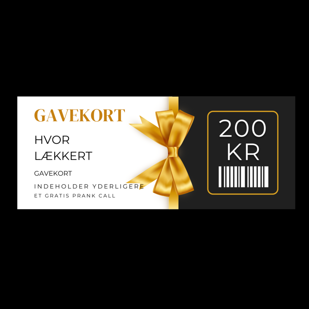 GAVEKORT 200KR