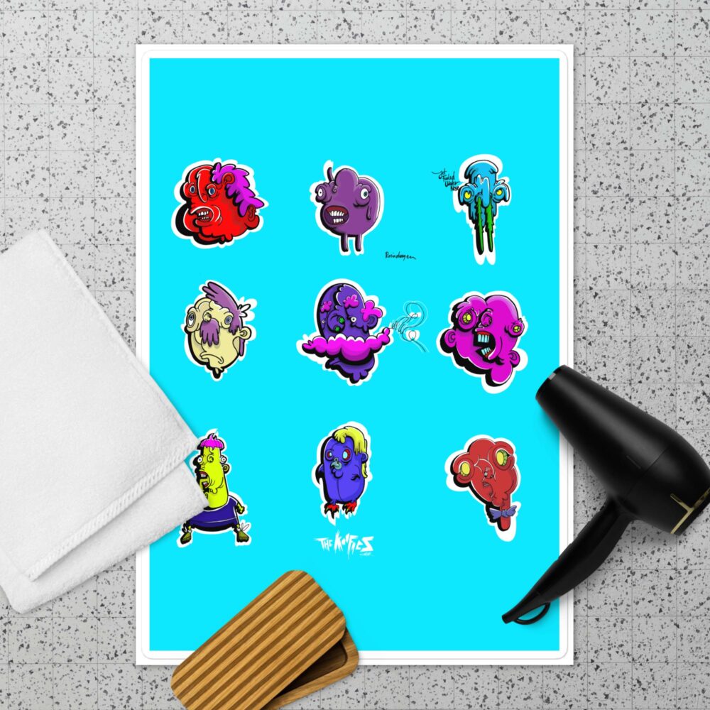 Emil Oscar Sticker Sheet