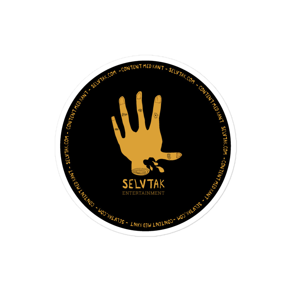 SELVTAK STICKER - Billede 2