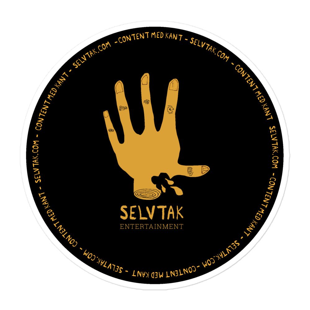 SELVTAK STICKER - Billede 3