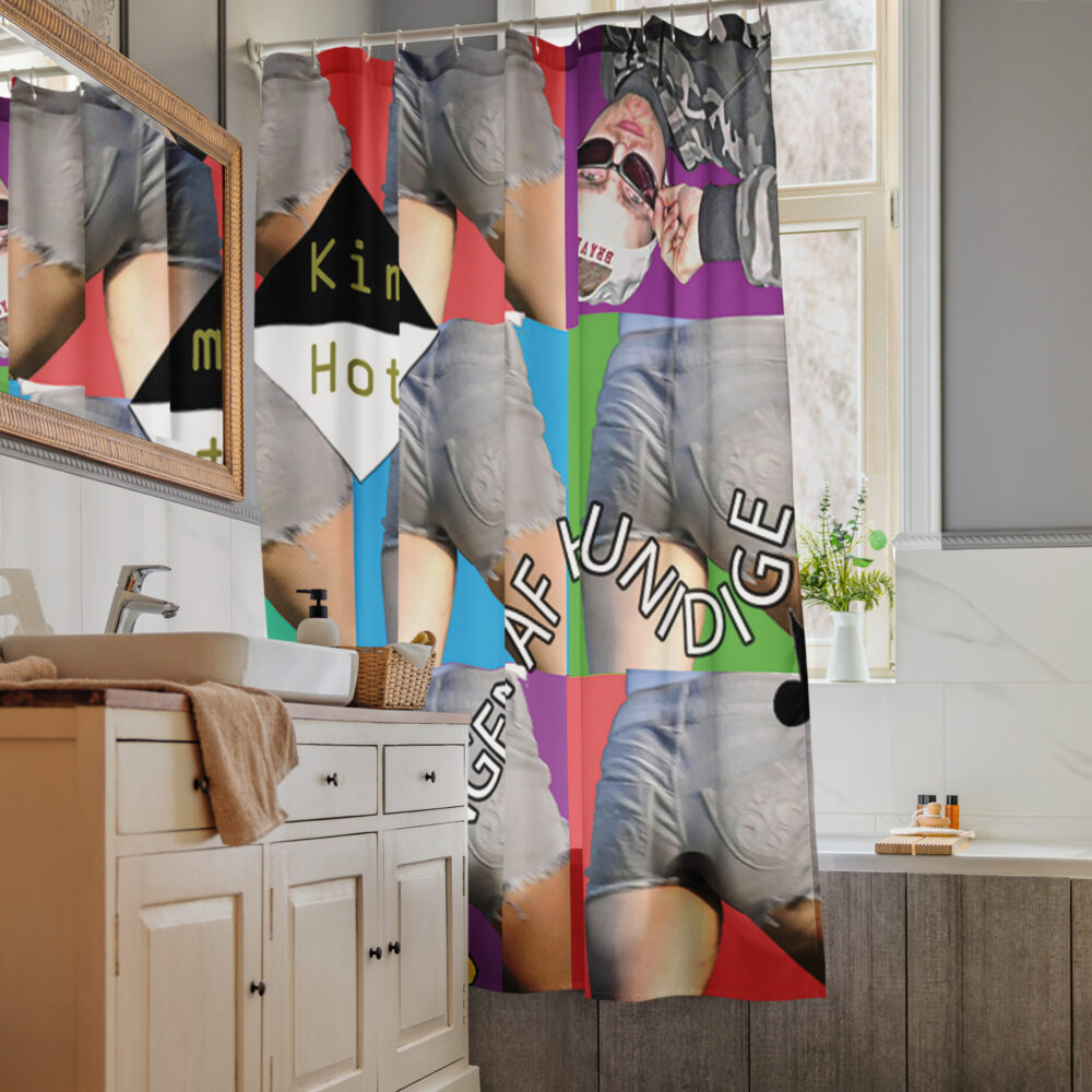 Kim Hot Shower curtain