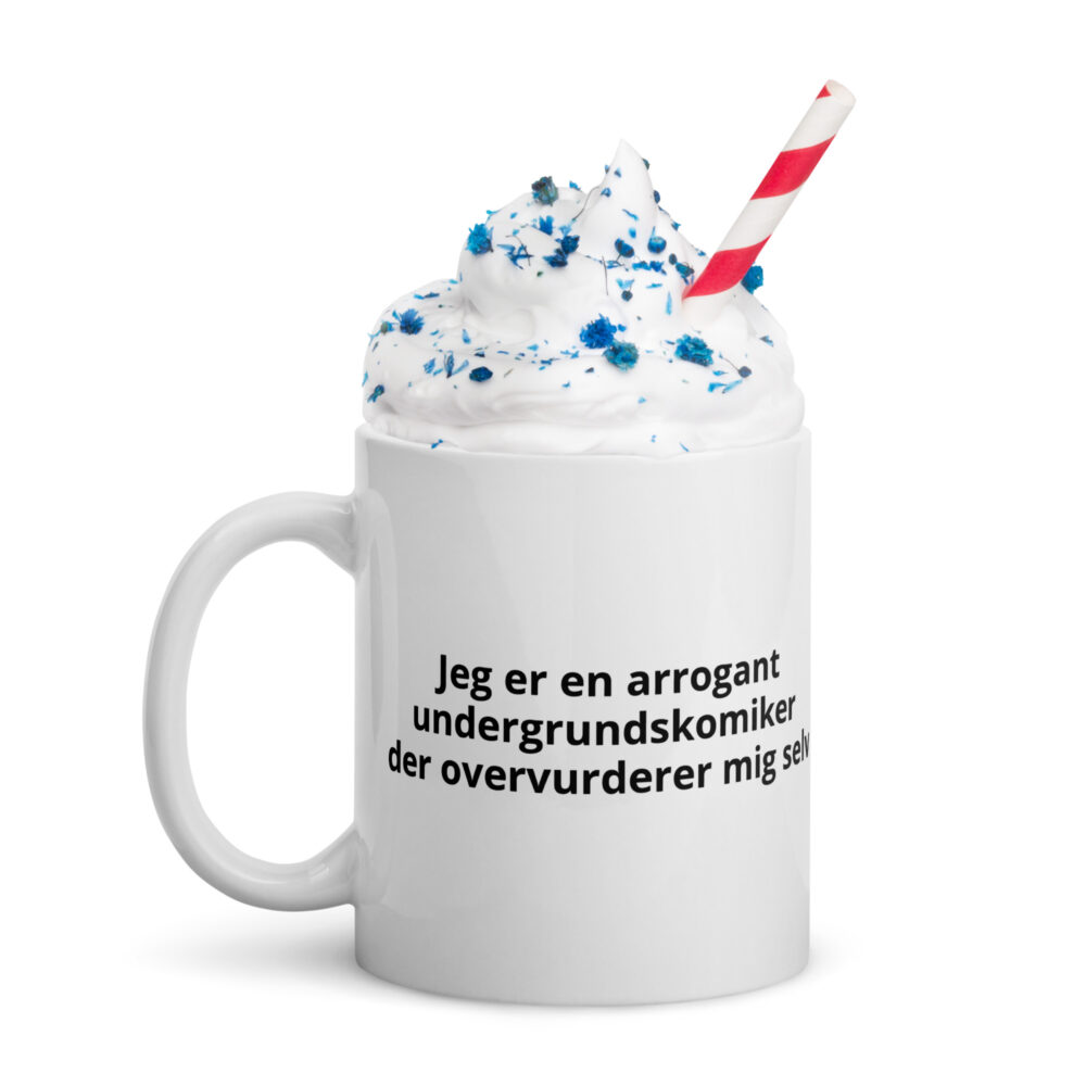 Jeg er en arrogant  undergrundskomiker  der overvurderer mig selv