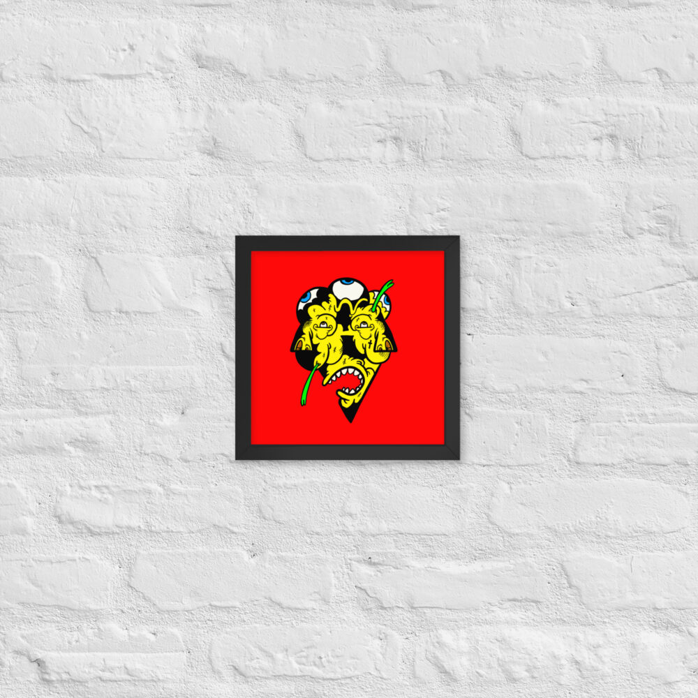 Emil Oscar Framed poster