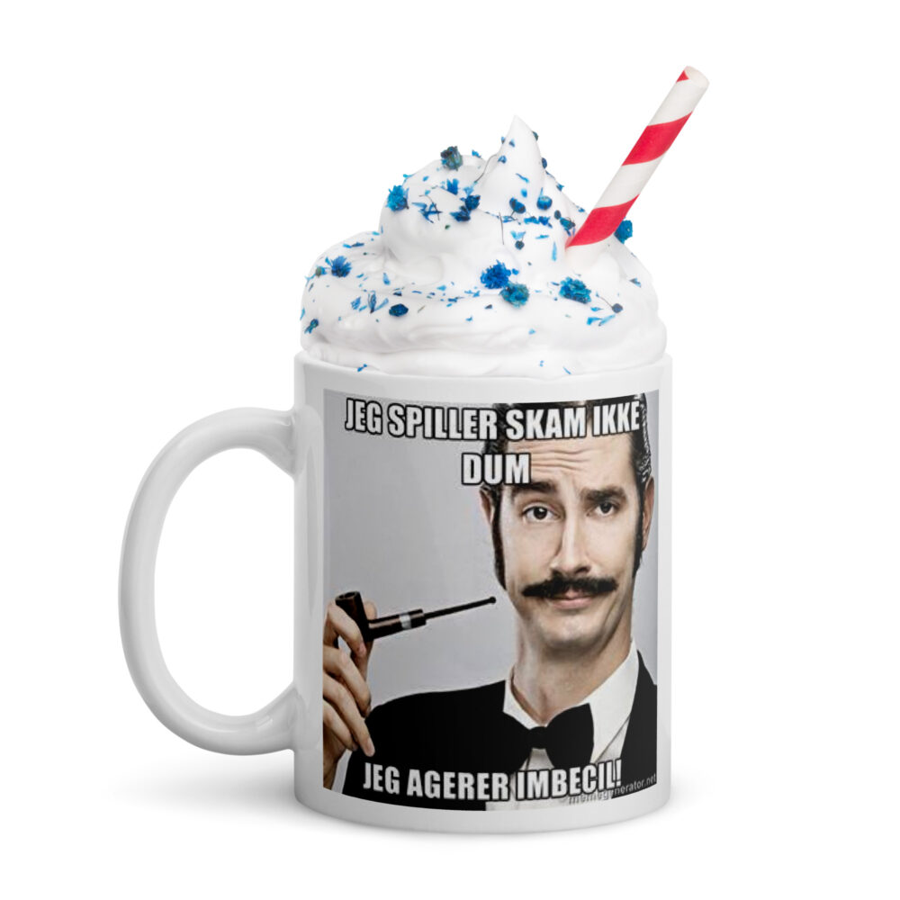 Jeg spiller ikke dum jeg agerer imbecil